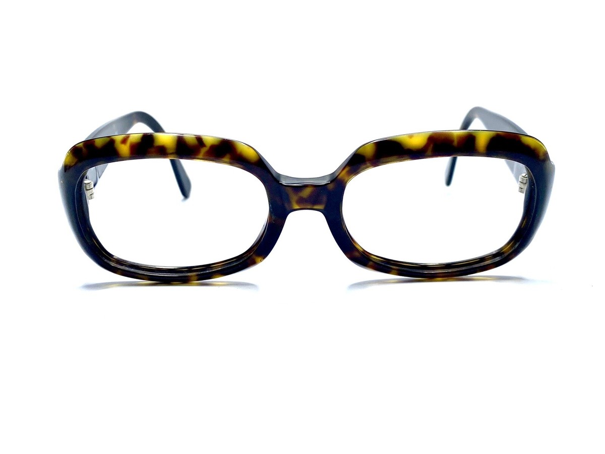 VTG Giorgio Armani Rectangular Brown Tortoise Glasses Italy  display picture 2