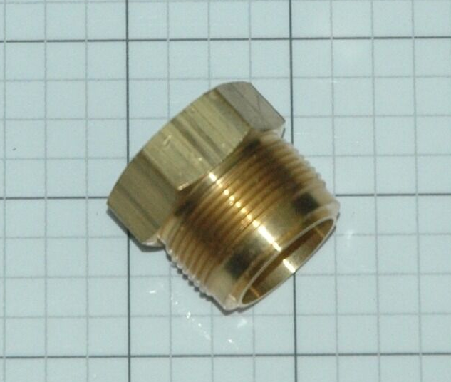 Rochester 2G Quadrajet 4GC Brass Fuel Inlet Fitting 1/2-20 5/8-20