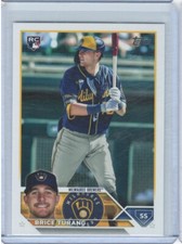 2023 Topps 530   Brice Turang Milwaukee Brewers RC