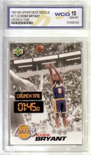 1997-98 U.D. NESTLE #CT22 CRUNCH TIME KOBE BRYANT LAKERS WCG 10 8103