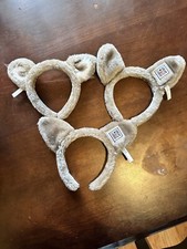 Great Wolf Lodge Headband Ears Lot of 3