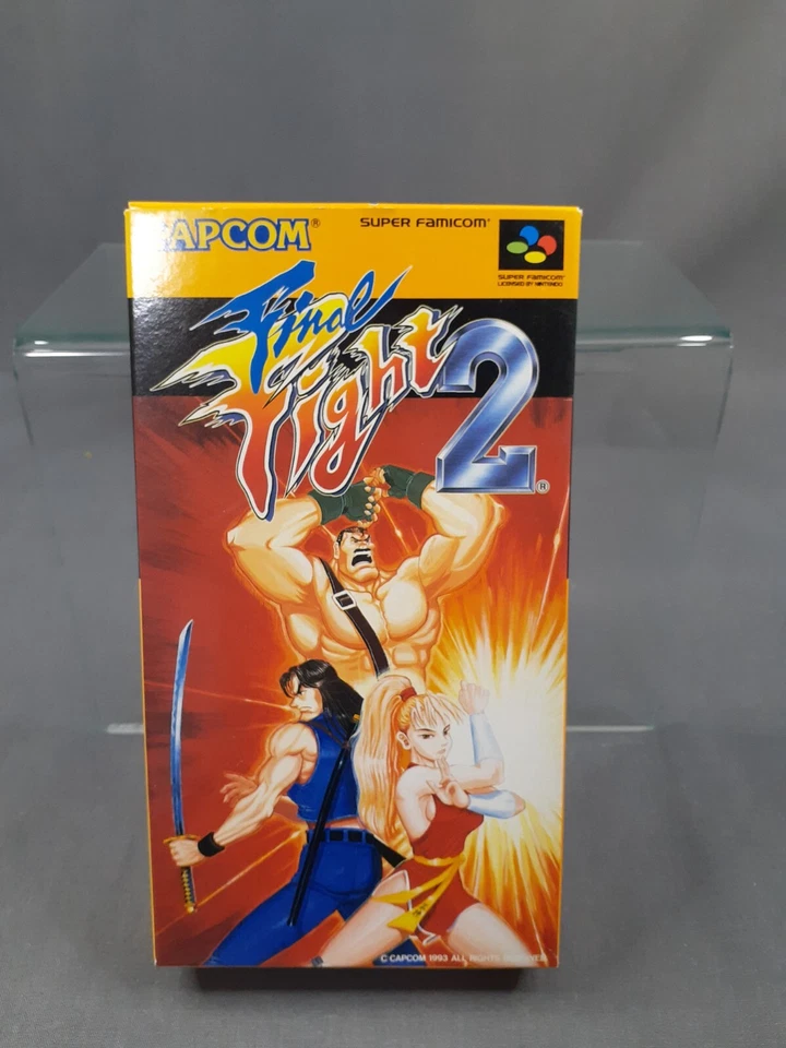 NINTENDO SUPER FAMICOM SFC FINAL FIGHT 2 Japanese Version Boxed - Image 2 of 4