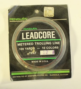 Penguin LeadCore Metered Trolling Line 