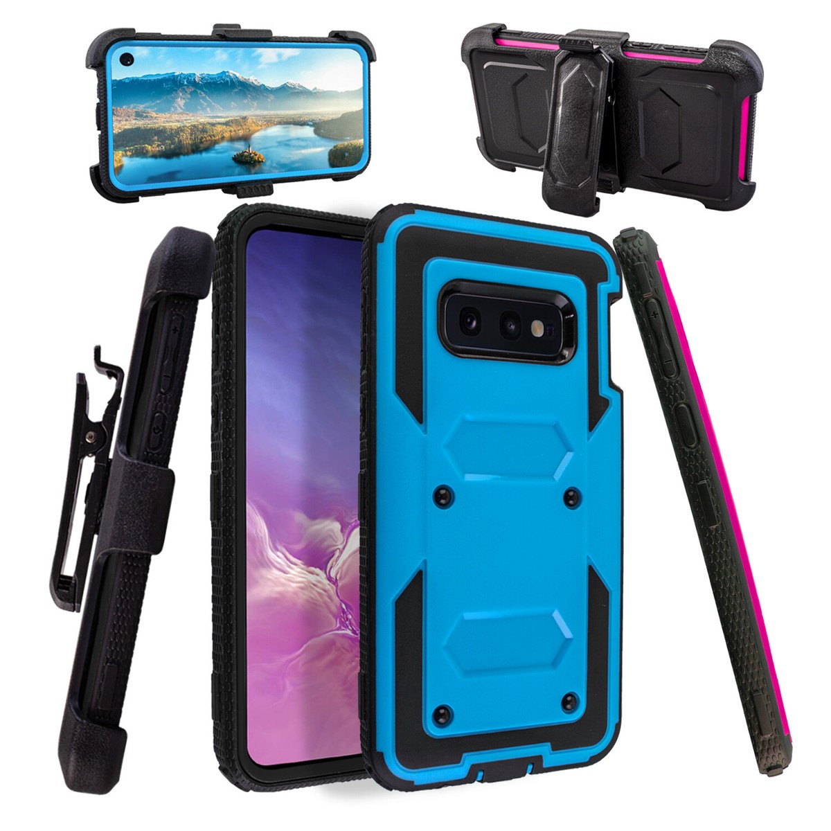 Case For Samsung S10 S10 Plus Phone Case With Screen Protector For Samsung S10 Plus S10 S10e Shockproof Case With Kickstand Belt Clip Cover Case For Samsung S10 S10 Plus Phone Case With Screen Protector For Samsung S10 Plus S10 S10e Shockproof Case With Kickstand Belt Clip Cover