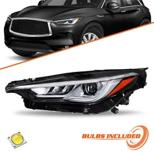 For 2019 2020 2021 Infiniti QX50 Left Driver Full LED Headlight Assembly w/o AFS