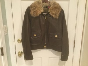 coach fur jacket
