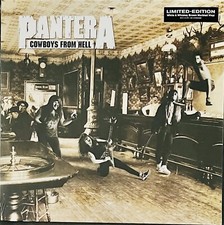 Pantera Cowboys From Hell Vinyl New Factory Sealed 2021 (White & Whiskey Brown)