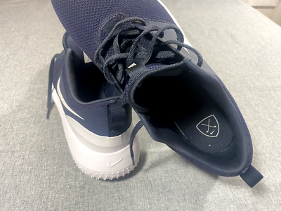 Nike Roshe G Golf Shoes Mens 11 White Obsidian Navy CT0531-102 Spikeless Sneaker Nike Roshe G Golf Shoes Blue/White - Carl main image 3