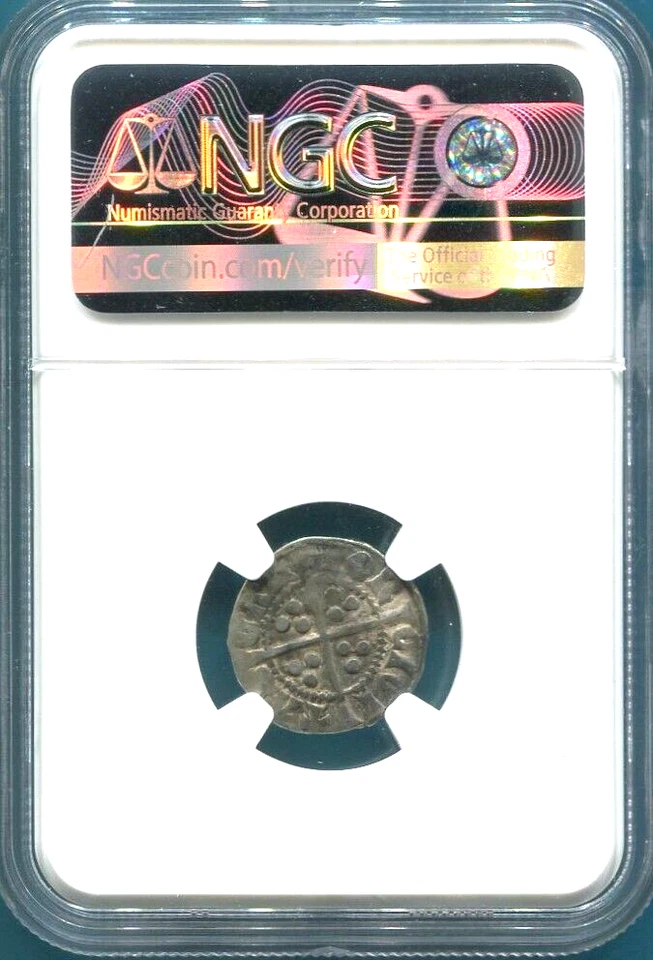 UK - FANTASTIC HISTORICAL EDWARD I PENNY, CANTERBURY, NGC GRADED XF 40 - Image 2 of 4