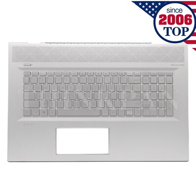 New HP ENVY 17-BW 17T-BW 17M-BW TPN-W137 Palmrest Backlit Keyboard L20714-001 US