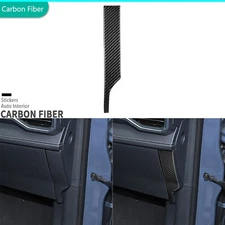 Real Carbon Fiber Co-pilot Dashboard Side Cover Trim For Ford Mustang GT 2024-25