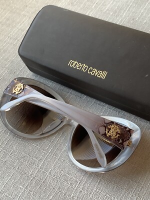 Roberto Cavalli Transparent Turtledove Brown Snake Mauve 