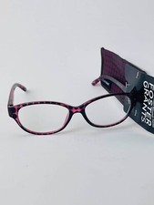 Foster Grant Monica Magenta Reading Glass with Soft Case - CHOOSE MAGNIFICATION
