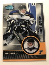 Chris Osgood 2003-04 Pacific Invincible #61 BLUE PARALLEL SP BLUES /350