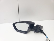 SKODA OCTAVIA MK4 NX MANAUL FOLD WING MIRROR LEFT SIDE IN MAGIC BLACK LF9R 2022