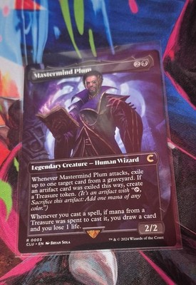 Mastermind Plum (Borderless) Ravnica: Clue Edition Regular