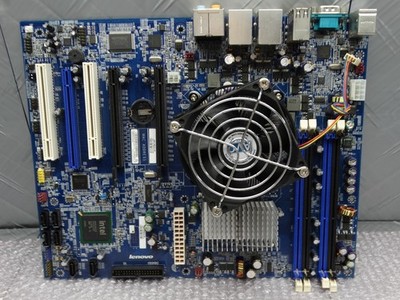 IBM Lenovo Thinkstation S10 Socket775 Motherboard 46R2579 + Heatsink+ CPU Intel