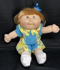 Vintage First Edition 1990 Cabbage Patch Kids Posable Doll Original Outfit