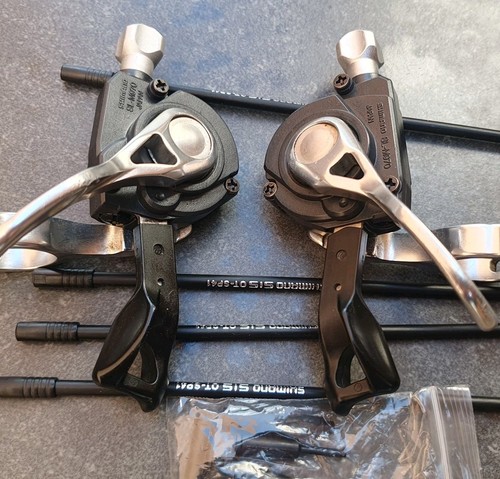 Shimano XTR M970 9s 27s Shifter Set. SL-M970 *SERVICED* NEW Cable Set VGC - Picture 6 of 12