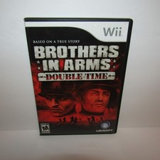 Brothers in Arms Double Time Nintendo Wii Earned in Blood Road to Hill 30 Tested
