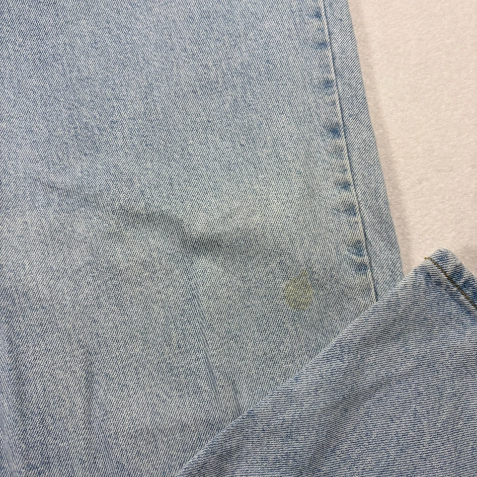 Pantalones de mezclilla holgados Route 66 para mujer 22 calce relajado lavado ligero años 90 vintage grunge Foto 3 de 4