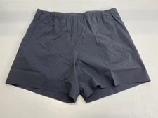 Arc'teryx Mens Short Black Size M Argand Breathable Water Repellent Nylon Blend