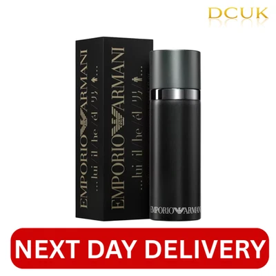 GIORGIO ARMANI Emporio Armani He Eau De Toilette 100ml EDT Spray for Him Original Brand New