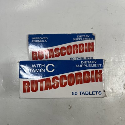 Rutascorbin Cardiovascular booster ULTRA VEIN HEALTH BLOOD CIRCULATION Exp 09/27