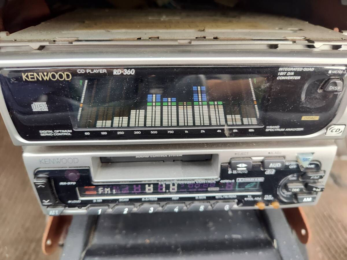 Kenwood RX-370 RD-360 Vintage CD Cassette Audio Near Mint JAPAN | eBay