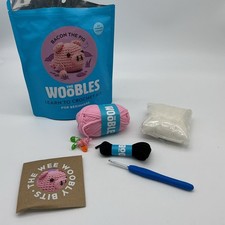 The Woobles Bacon The Pig Crochet Kit For Beg...