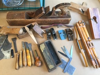 Vintage Wood Working Planes and Spares/Repair Parts JOB LOT