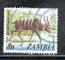ZAMBIA AFRICA STAMPS USED LOT 62047