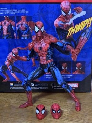 Mafex Spider-Man No. 108 Comic Paint Medicom Toy Authentic Bonus