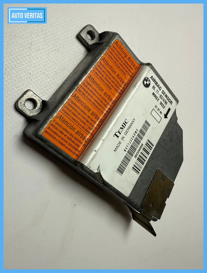 Original BMW 3 (E36) Airbag control unit module Temic 65.77-8374799 / MRSZ 9032 - Image 2 of 4