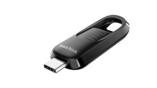 SanDisk Ultra Slider USB Type C Flash Drive 1TB Fast Storage Retractable Design
