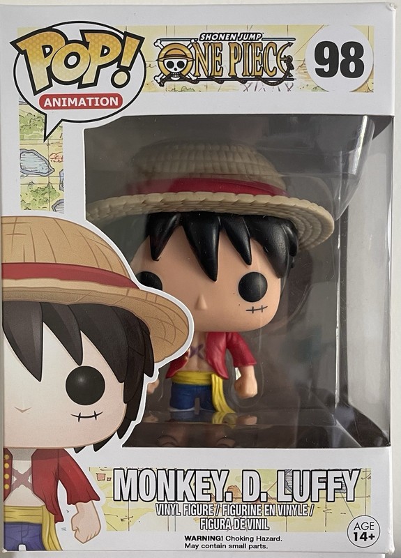 Funko Pop One Piece Glossy Hair Monkey D. Luffy 98 JJL160309 OG 