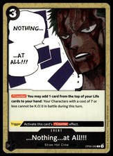 Wings of the Captain Pre-Release Cards #OP06-096 ...Nothing...at All!!!