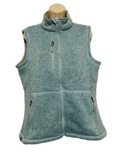 Women s Fleece vest L Storm creek blue gray m...
