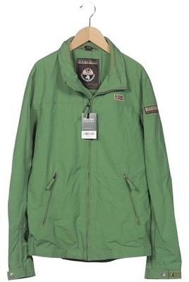 Napapijri Jacke Herren Anorak Jacket Kurzmantel Gr. M Grün #hyzoalt