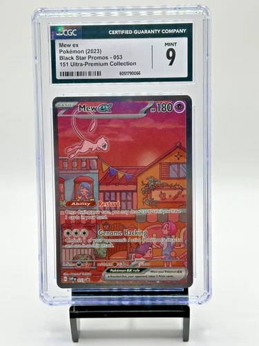 Mew ex SVP 053 CGC 9 Mint – Pokémon 151 Ultra Premium – Black Star Promo