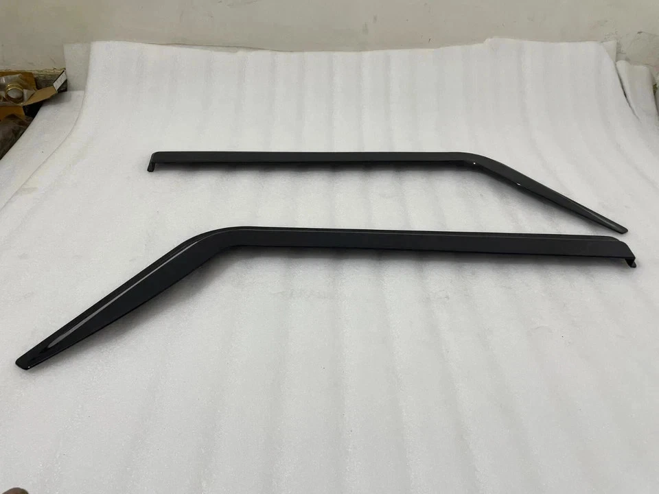 SUZUKI SAMURAI PUERTA VISERA PROTECCIÓN CONTRA EL CLIMA DEFLECTOR DE VIENTO IRROMPIBLE JUEGO DE 2 Foto 3 de 4