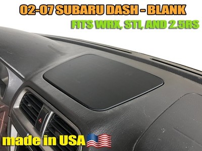 2002-2007 Subaru Impreza WRX STI 2.5RS Center Dash Insert - BLANK