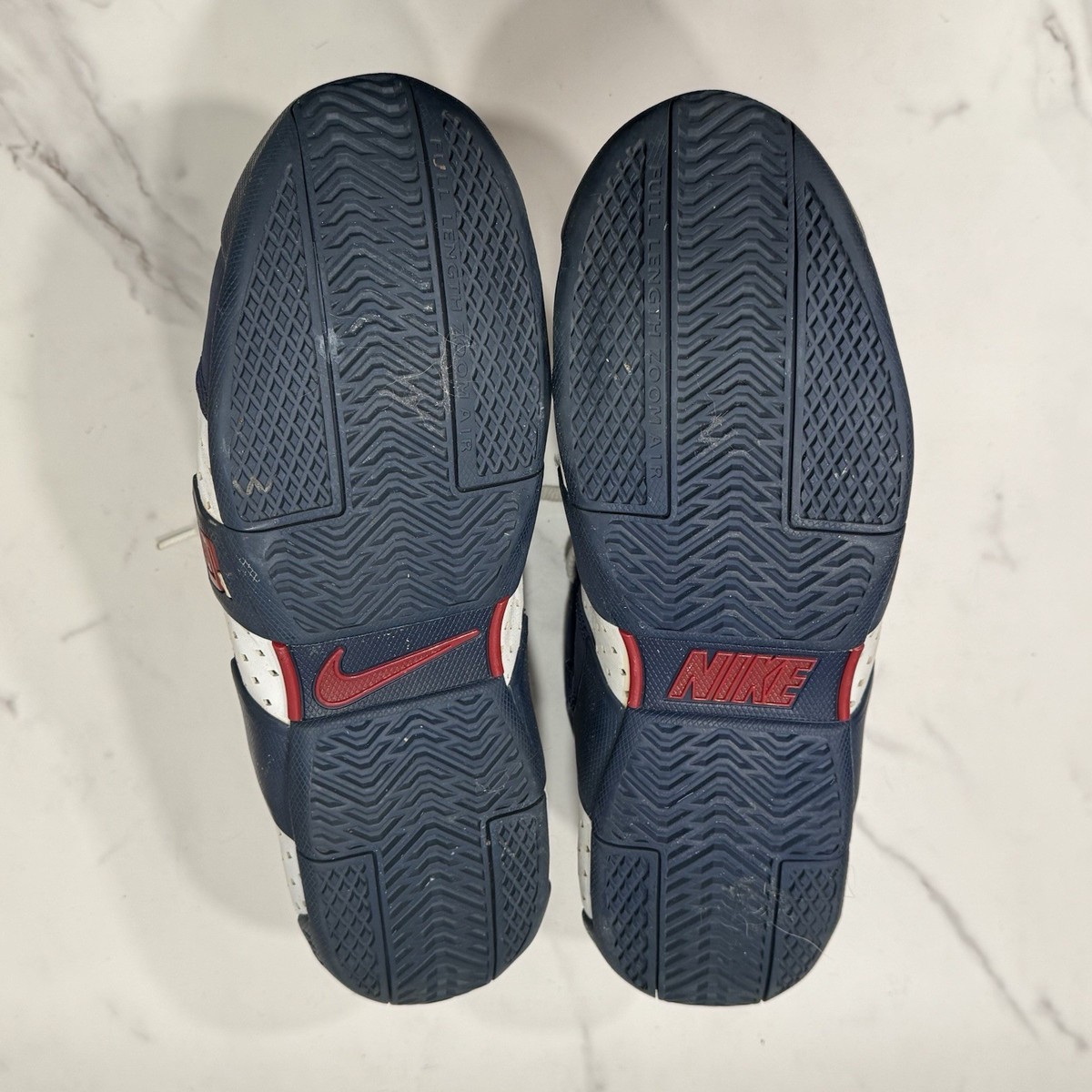 NIke LeBron Zoom 20-5-5 Midnight Blue White 311145-161 Men's US 14