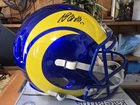 Los Angeles Rams autographed helmet Davante Adams
