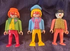 3 Rare Vintage PlayMobil Geobra Clowns/Performers, 1986 and 1974