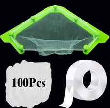 Kitchen Sink Strainer Set with 100 Pcs Meal Residue Fine Water Filter Mesh...