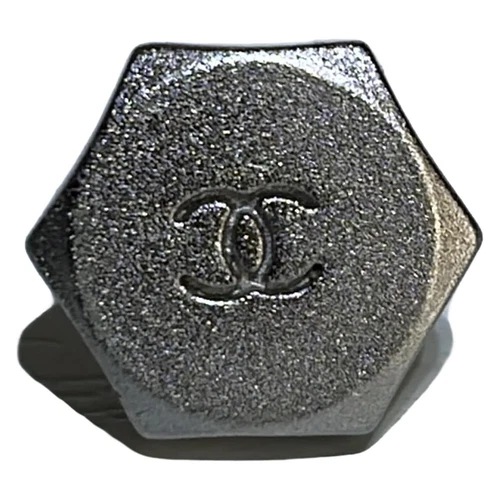 Auténticos pendientes CHANEL Coco - herrajes de plata - Imagen 1 de 3