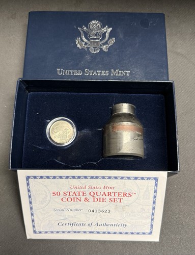 U.S. Mint 50 State Quarters Coin & Die Set (2000-P South Carolina, Philadelphia)