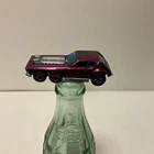 Vintage Hot Wheels ORIGINAL REDLINE MAGENTA OPEN FIRE Diecast car