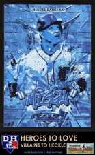2017 Topps Fire Monikers Blue Chip Miguel Cabrera #M-9 Detroit Tigers